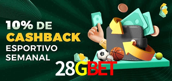 10% de bônus de cashback na 28Gbet