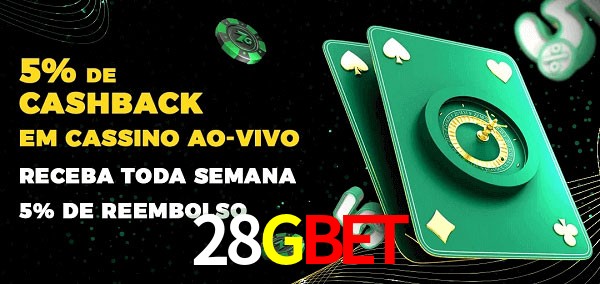 Promoções do cassino ao Vivo 28Gbet